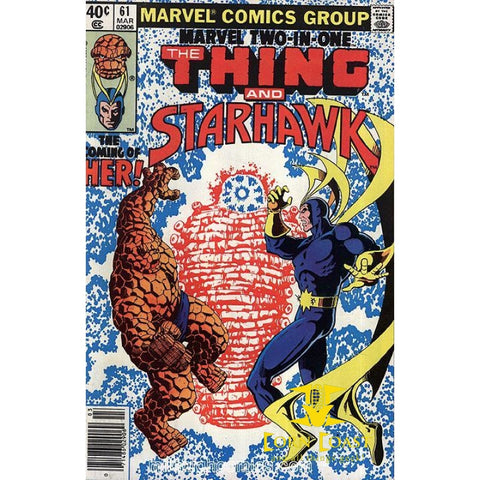 Marvel Two-in-One #61 VF - Back Issues