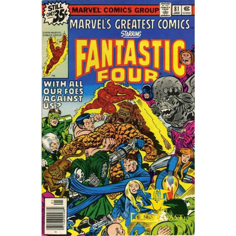 Marvel’s Greatest Comics starring the Fantastic Four #81 FN 
