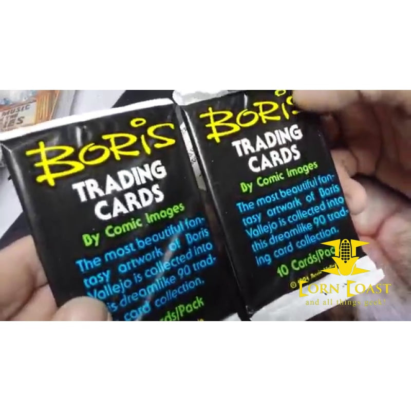 Boris Trading Cards 1991 - Corn Coast Comics
