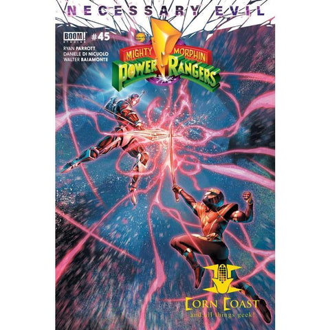 MIGHTY MORPHIN POWER RANGERS #45 CVR A CAMPBELL NM - Back 