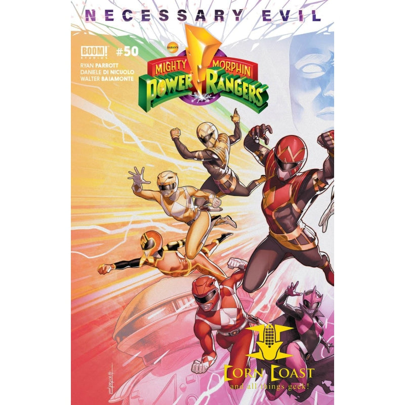 MIGHTY MORPHIN POWER RANGERS #50 CVR A CAMPBELL - Back 