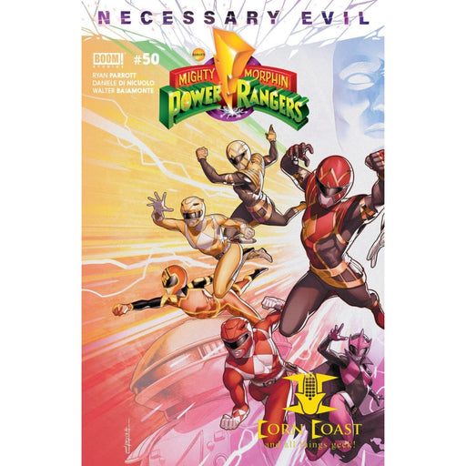 MIGHTY MORPHIN POWER RANGERS #50 CVR A CAMPBELL - Back 