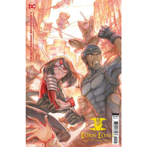 NEXT BATMAN SECOND SON #4 (OF 4) CVR B RACHTA LIN CARD STOCK