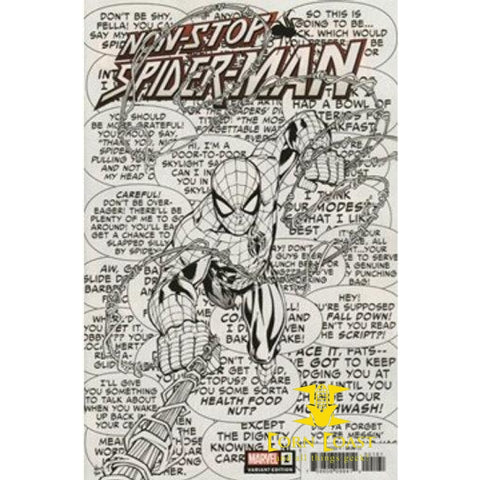 NON-STOP SPIDER-MAN #1 LAUNCH SKETCH VAR NM - Back Issues