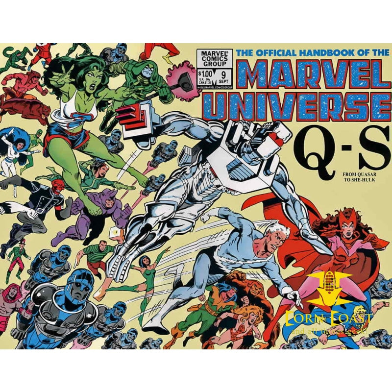 Official Handbook of the Marvel Universe (1983-1984 Marvel) 