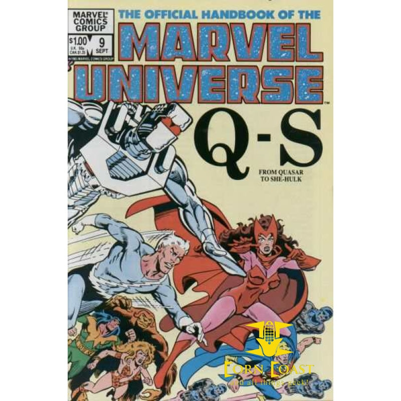Official Handbook of the Marvel Universe (1983-1984 Marvel) 