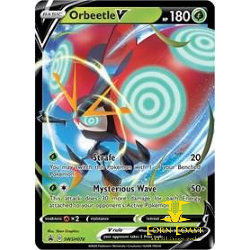 Orbeetle V - SWSH078 Jumbo Cards - Card Product