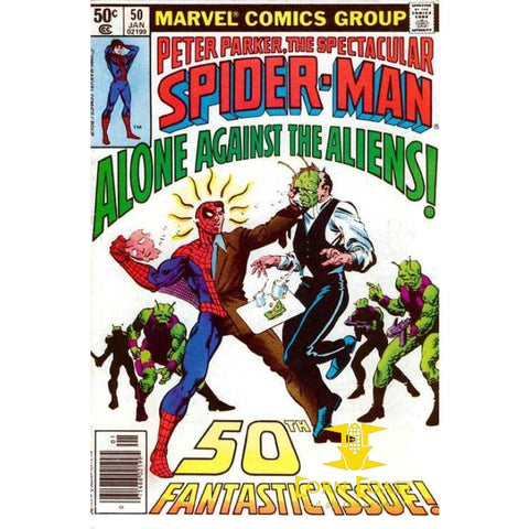 Peter Parker The Spectacular Spider-Man #50 VF - Back Issues