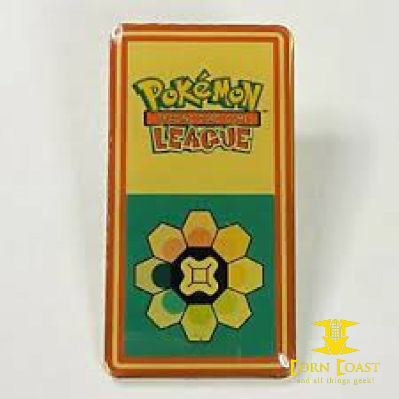 pokemon trading card game league badges pins Rainbow Badge — Corn Coast Comics 151 Condition:Lightly Played Foil Item Rarity Bonds of Mortality ·