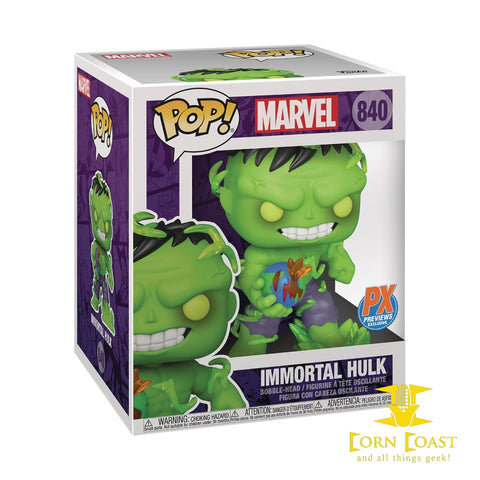 POP Super Marvel Heroes Immortal Hulk 6in PX Vinyl Figure - 