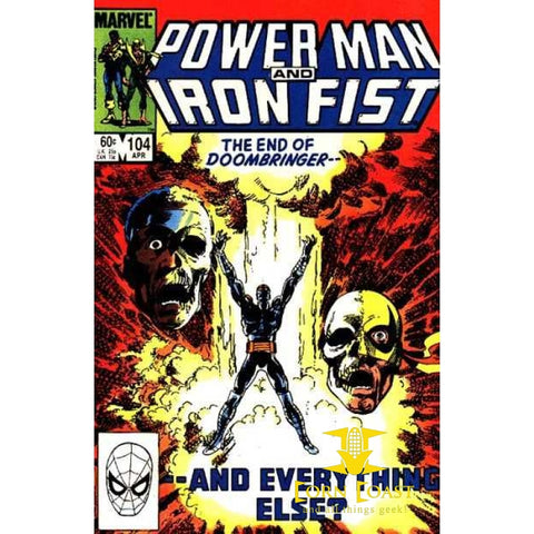 Power Man and Iron Fist (1972 Hero for Hire) #104 - Back 