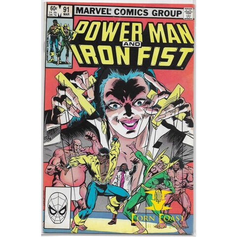 Power Man and Iron Fist (1972 Hero for Hire) #91 - Back 