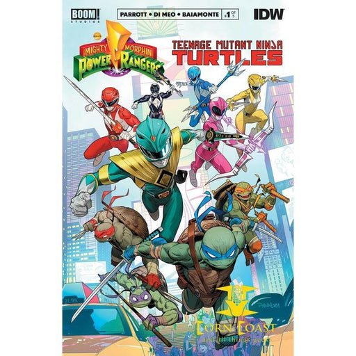 POWER RANGERS TEENAGE MUTANT NINJA TURTLES #1 CVR A MORA NM 