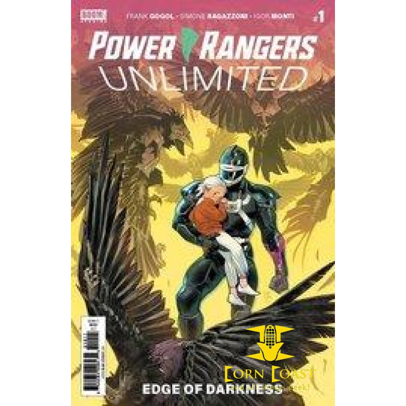 POWER RANGERS UNLTD EDGE DARKNESS #1 CVR A MORA NM - Back 