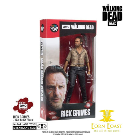 Rick Grimes #1 Red The Walking Dead TV 7-inch Figure - Toys 