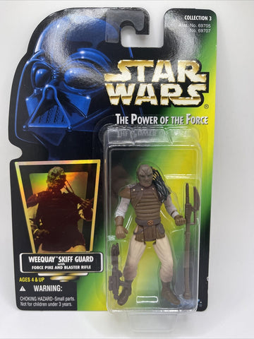 Star Wars Weequay Skiff Guard The Power Of The Force 1996 3.75 Inch Figure