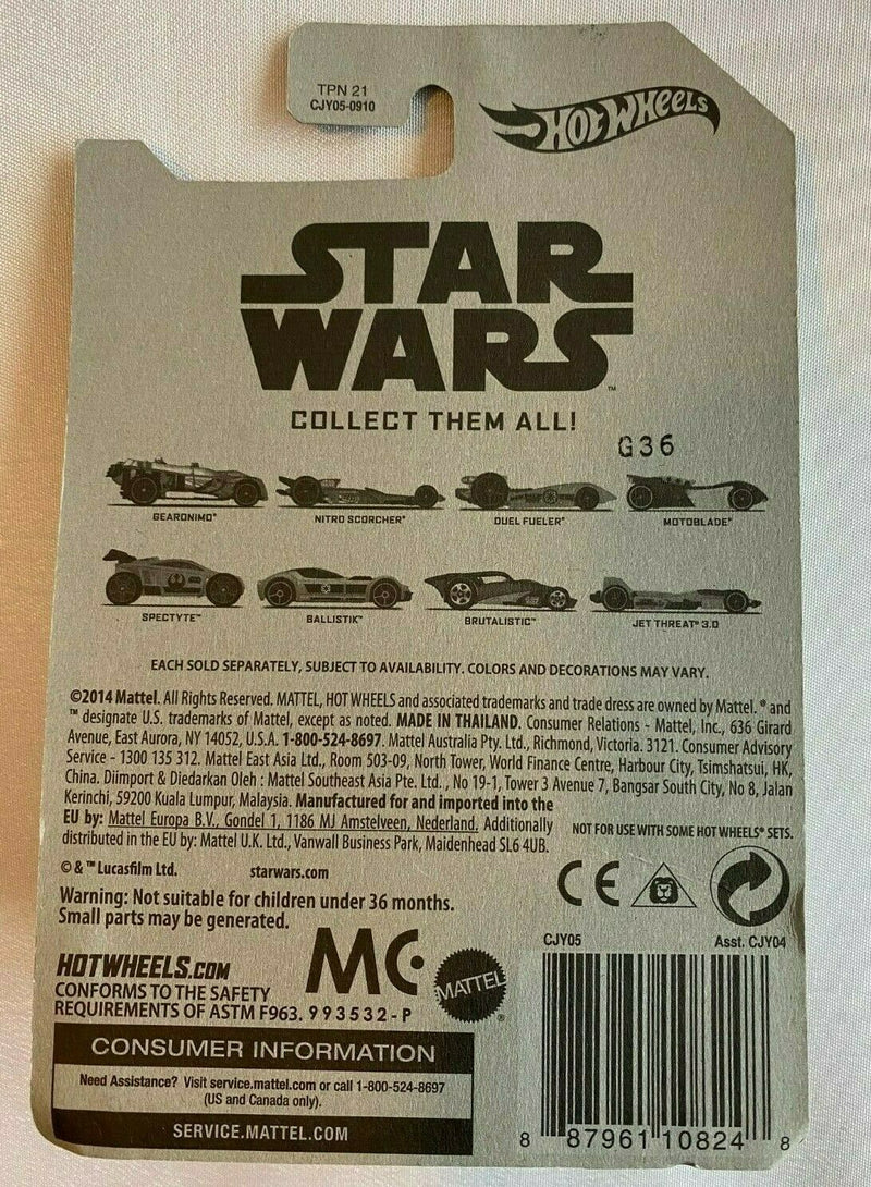NITRO SCORCHER Star Wars: Attack of the Clones Hot Wheels 2014