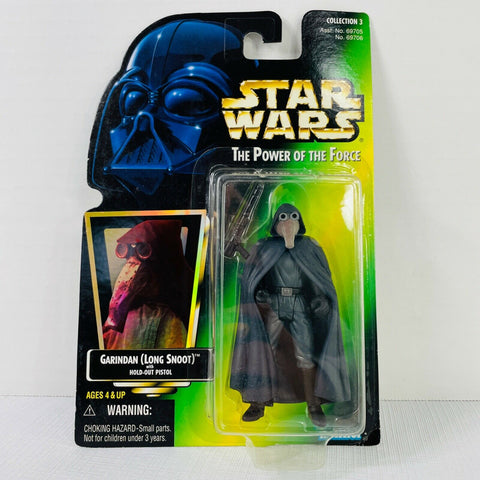STAR WARS POWER OF THE FORCE /Garindan Long Snoot ACTION FIGURE KENNER 1997 3.75 Inch Figure