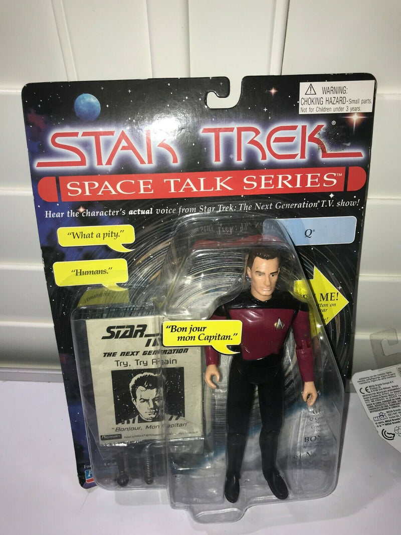 Star Trek Space Talk Series Q 7" figure Playmates 1995