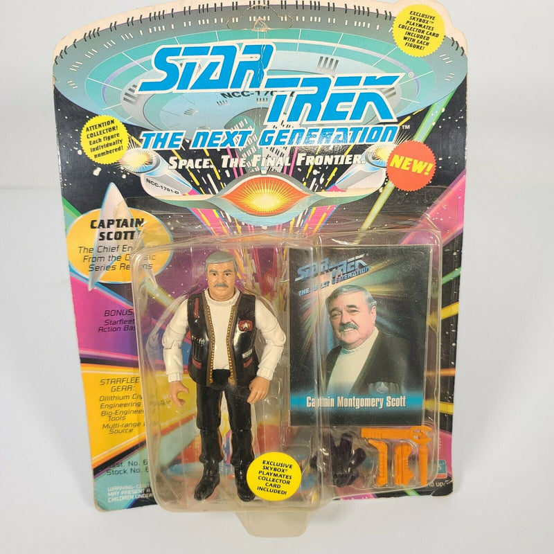 Star Trek Next Generation CAPTAIN SCOTT Playmates 1995