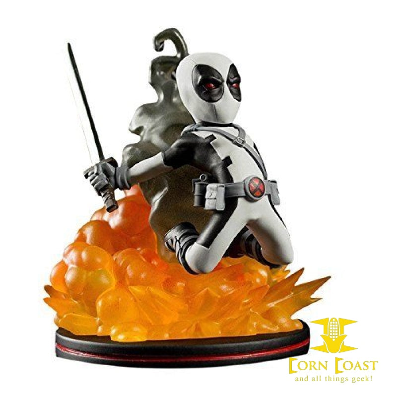 Q-Fig Figure - Deadpool X-Force Variant - Loot Crate Exclusive - New in Box - Corn Coast Comics