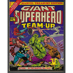 Marvel Treasury Edition Giant Superhero Team-Up (1976) #9 FN - Corn Coast Comics