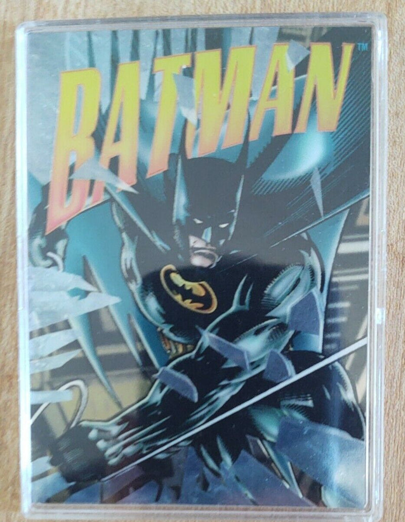 1995 SkyBox DC Legends Power Chrome Hard Hitters Batman #H-2
