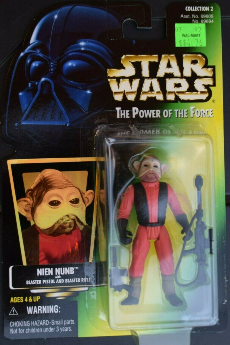 STAR WARS The Power of the Force NIEN NUNB 3.75-Inch Action Figure 1997 NEW