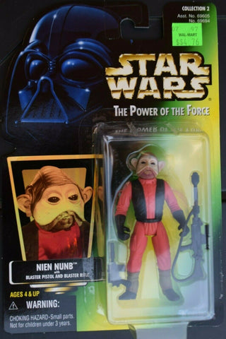 STAR WARS The Power of the Force NIEN NUNB 3.75-Inch Action Figure 1997 NEW