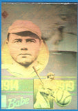 1992 Gold Entertainment The Babe Ruth Series Holograms Babe Ruth #1