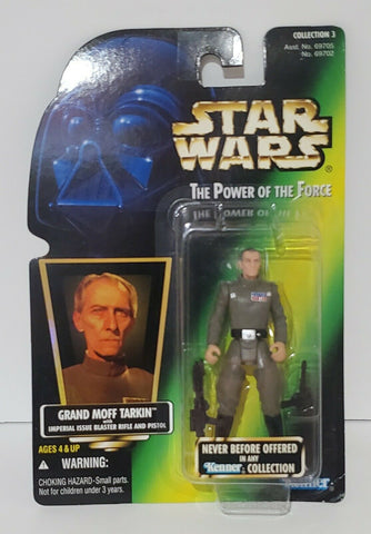 STAR WARS Power Of The Force GRAND MOFF TARKIN 1996 Kenner Action Figure NEW 3.75 Inch Figure