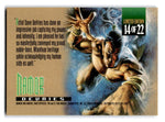 1995 MARVEL MASTERPIECES - CANVAS CARD - ( 14 OF 22 ) Namor