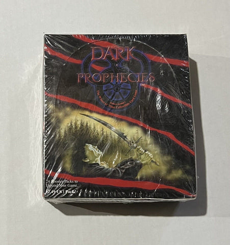 WHEEL OF TIME DARK PROPHECIES COLLECTIBLE CARD GAME 24 PACK SEALED DISPLAY CASE