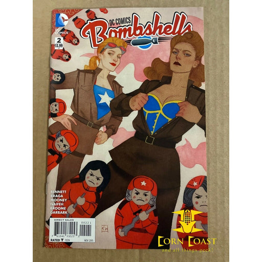 DC Comics: Bombshells (2015-2017) #2 WADA VARIANT COVER NM - Corn Coast Comics