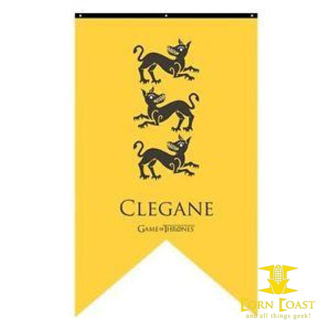 Game of Thrones Clegane Banner - Corn Coast Comics