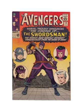 Avengers (1963 1st Series) #19 F