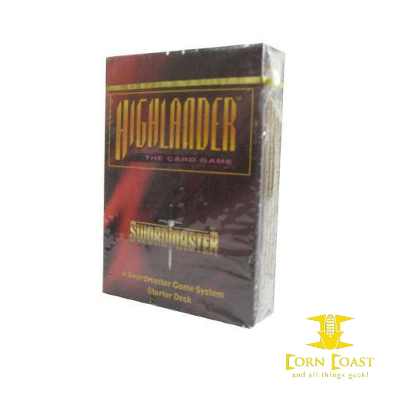 Highlander Swordmaster Starter Deck Factory Sealed TCG - Corn Coast Comics