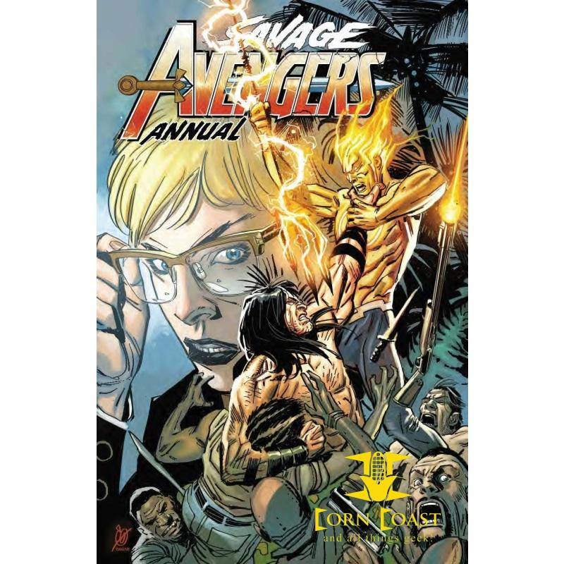 SAVAGE AVENGERS ANNUAL #1 GARNEY VAR - Back Issues