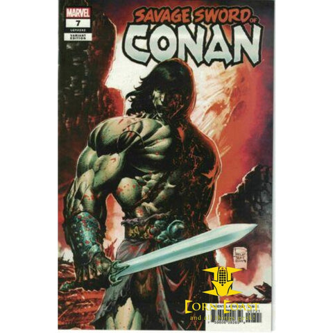 Savage Sword of Conan #7 1:50 Philip Tan Variant - Back 