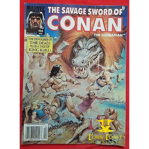 Savage Sword of Conan the Barbarian #196 - New Comics
