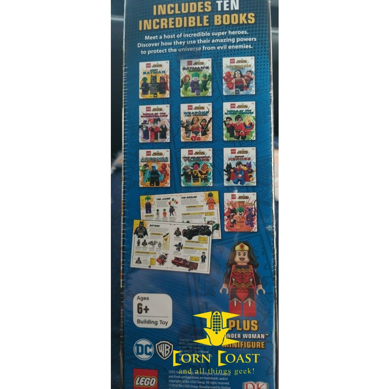 Set of 10 HC Books: Lego DC Comics Super Heroes - 