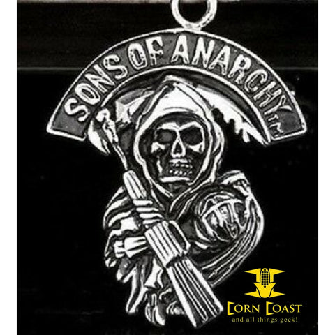 Sons Of Anarchy Grim Reaper Necklace - Clothing & Apparel