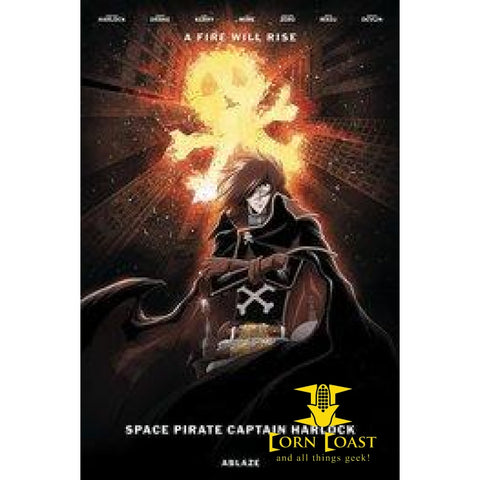 SPACE PIRATE CAPT HARLOCK #2 CVR D JEROME ALQUIE - Back 