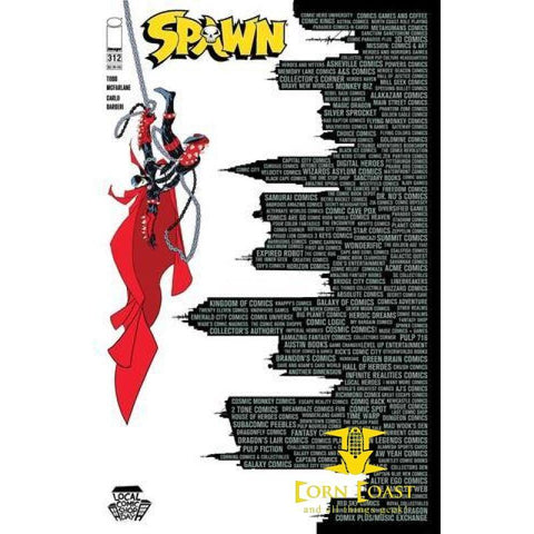 SPAWN #312 E LCSD TODD MCFARLANE VARIANT - New Comics