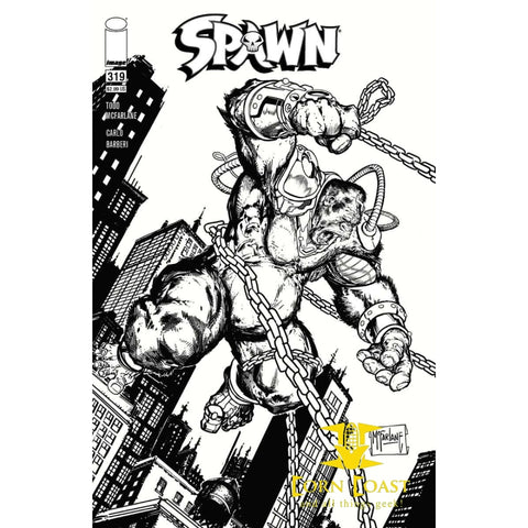 Spawn #319 (Cover D - Capullo & McFarlane B&W Variant) NM - 