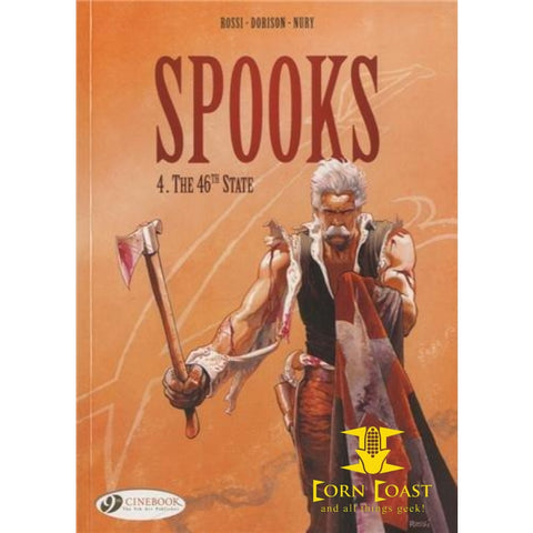 Spooks Volume 4: The 46th State softcover graphic novel TPB - Corn Coast Comics