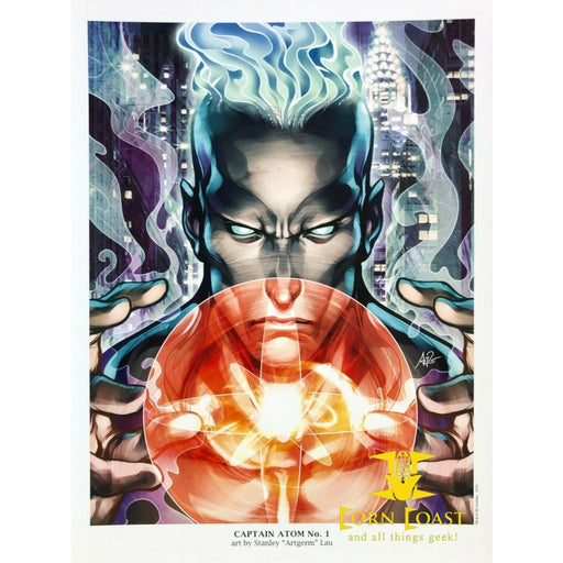 STANLEY Artgerm LAU CAPTAIN ATOM 1 DC New 52 Portfolio Plate