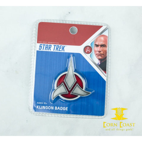 Star Trek Klingon Emblem Badge - Corn Coast Comics