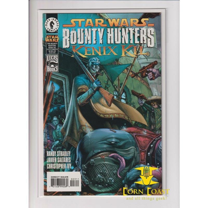 Star Wars Bounty Hunters Kenix Kil (1999) #1 NM - Back 