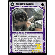 STAR WARS CCG LS oversize 5x7 (LP) - Card Product